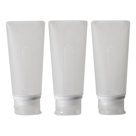 Set De Bouteilles En Silicone - CLEAR