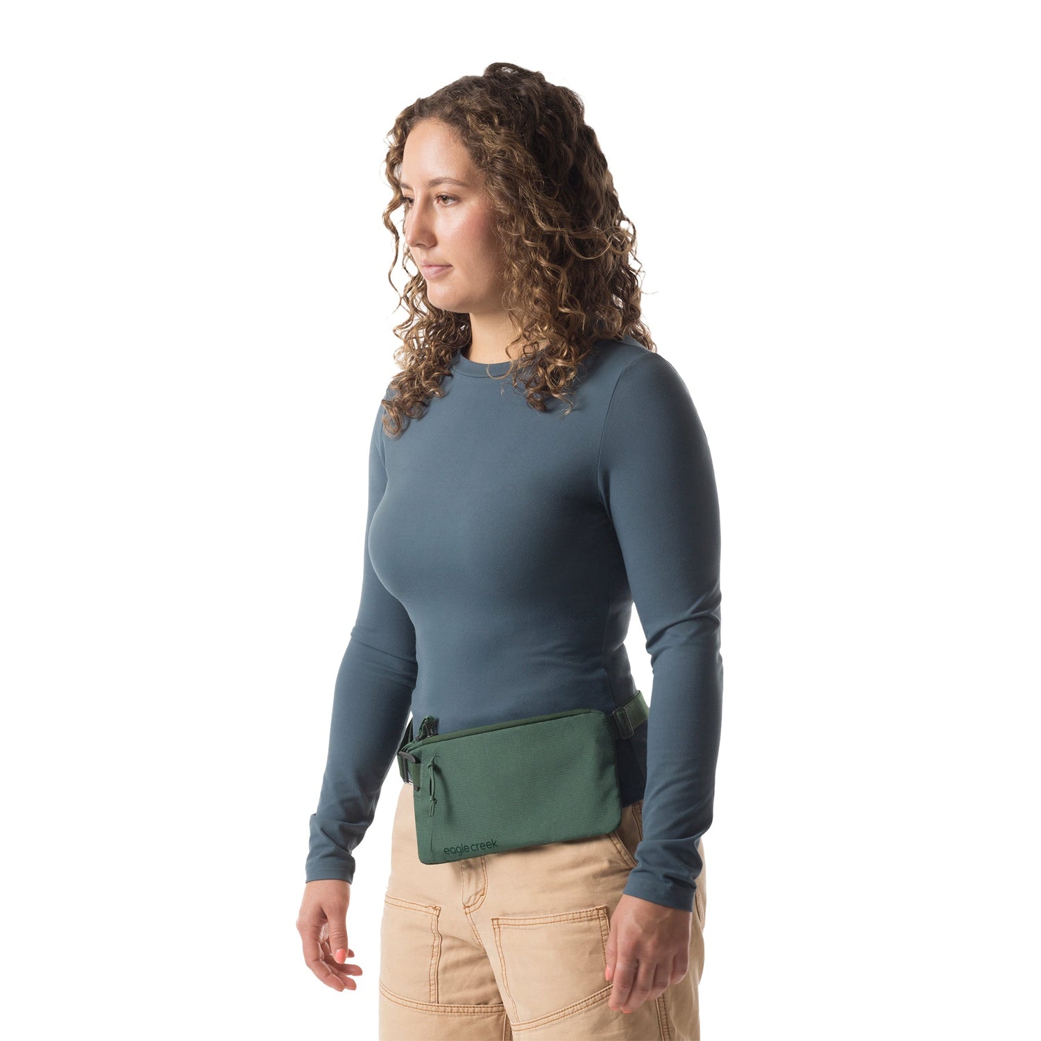 Sac bandoulière anti-RFID Stash - GRASS GREEN