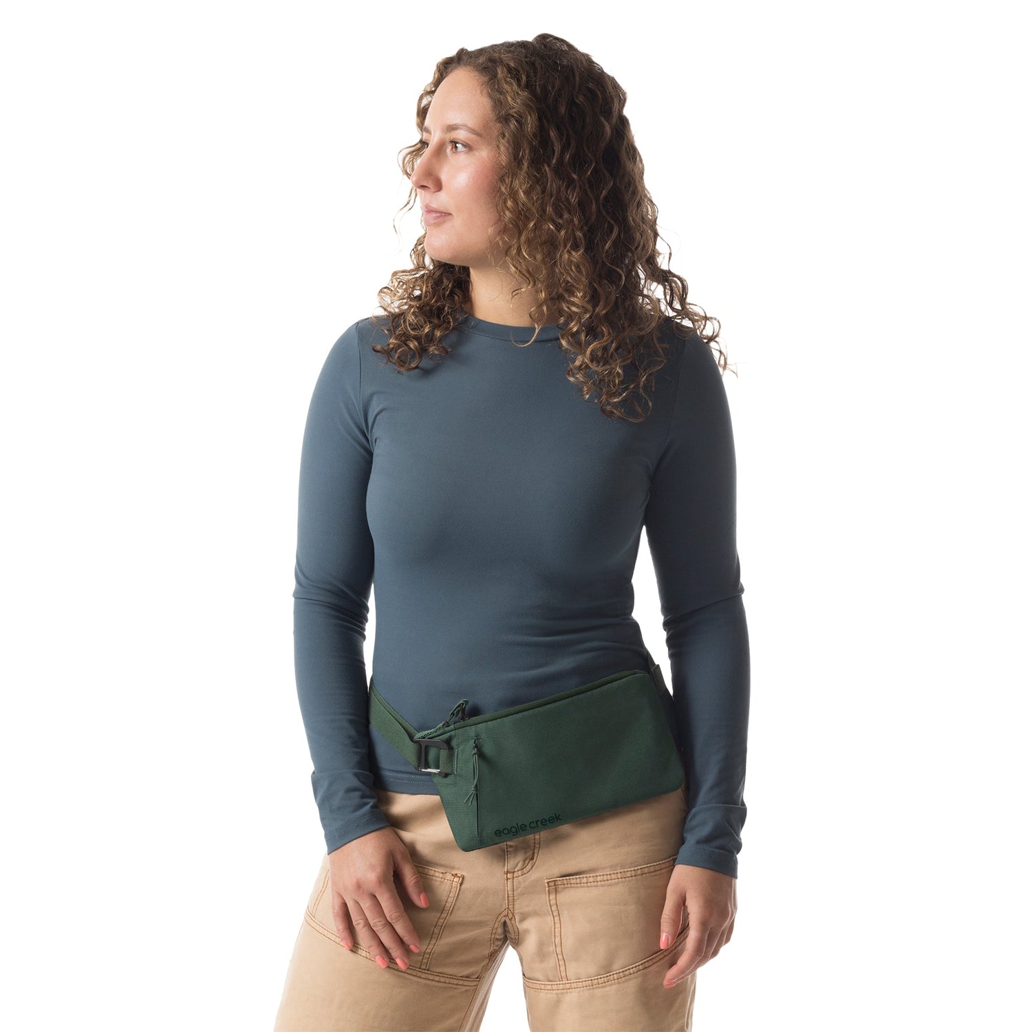 Sac bandoulière anti-RFID Stash - GRASS GREEN