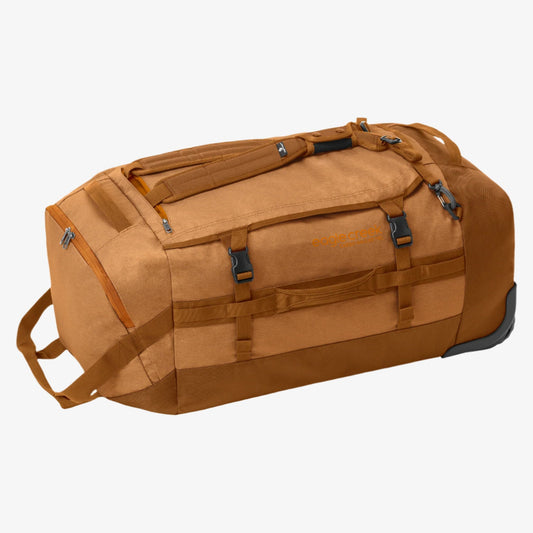 Cargo Hauler 110L Wheeled Duffel Bag - IRON ORANGE