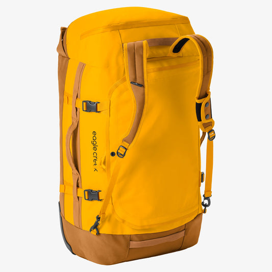 Cargo Hauler 110L Rolling Duffel Bag - CITRUS ORANGE