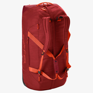 No Matter What 120L Rolling Duffel Bag - CRANBERRY RED