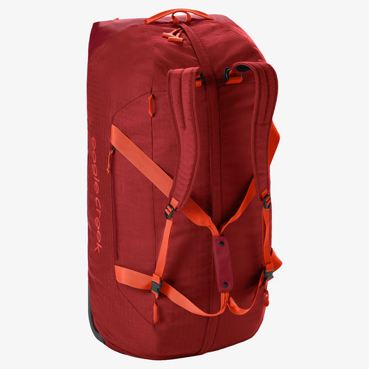 No Matter What 120L Rolling Duffel Bag - CRANBERRY RED