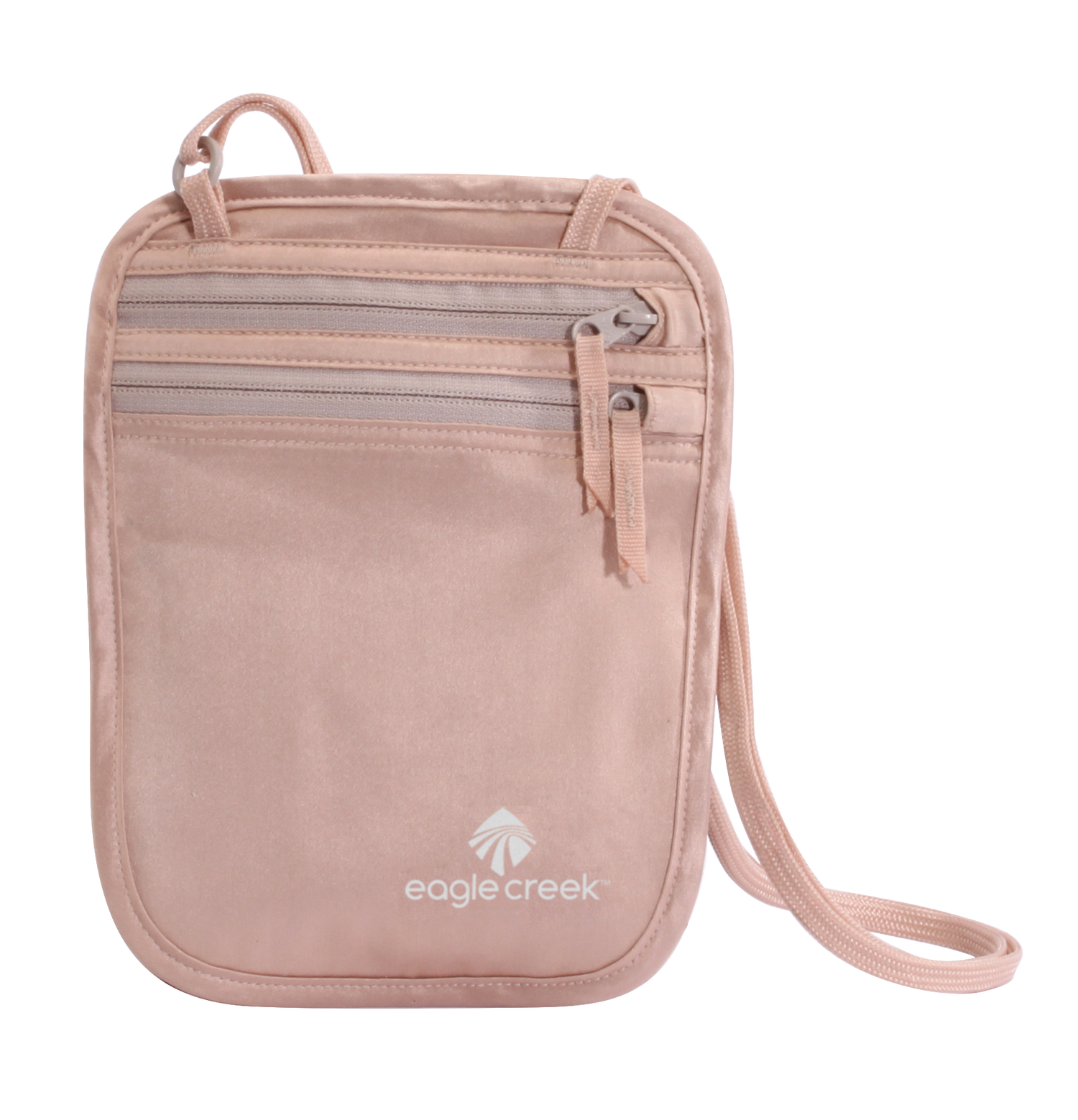 Silk Undercover Neck Wallet - ROSE