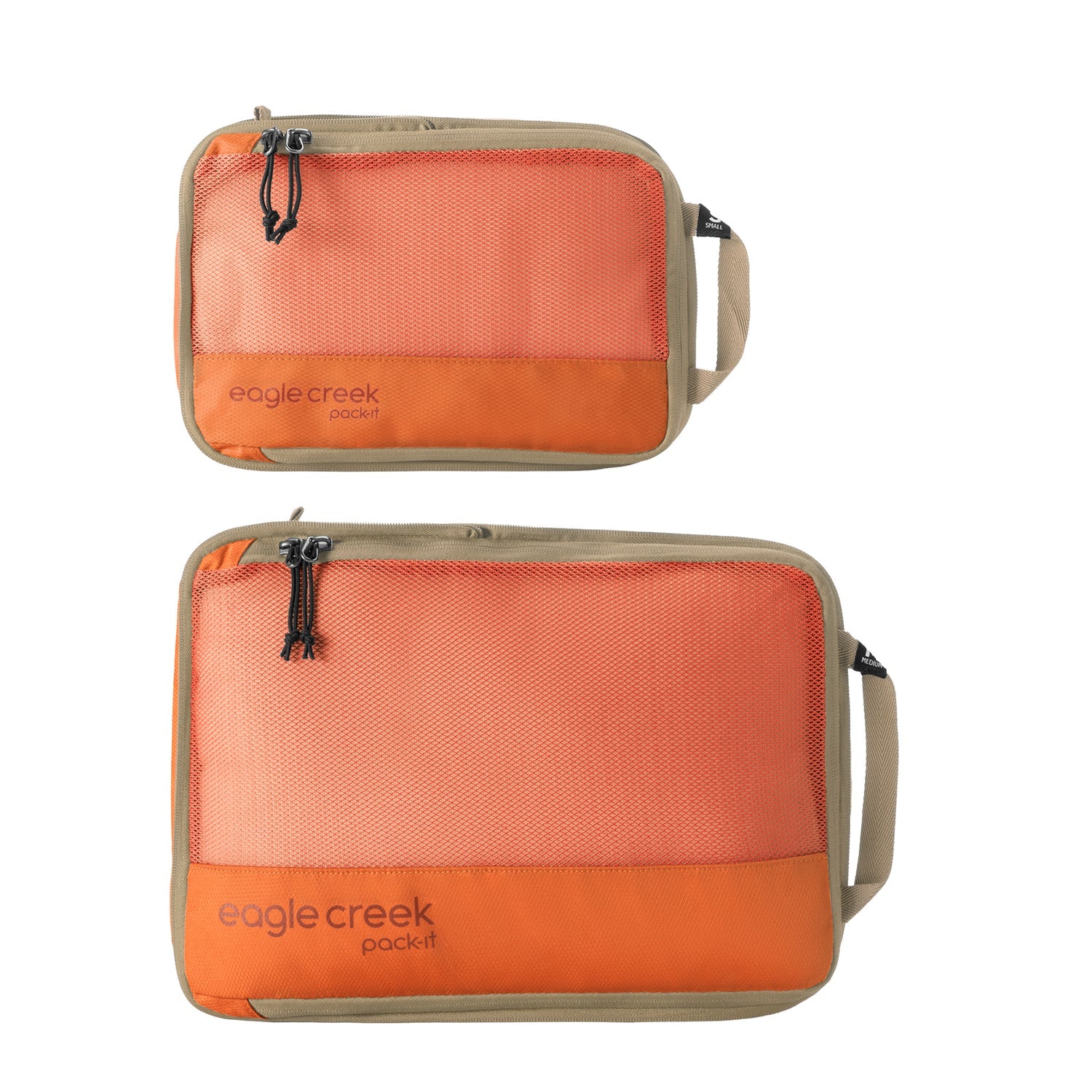 Ensemble De Cube S/M Pack-It® Reveal Compression - MANDARIN