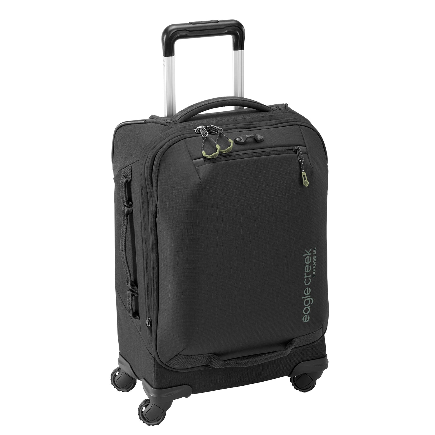 Expanse 4-Wheel International Carry-On Luggage - MIDNIGHT BLACK