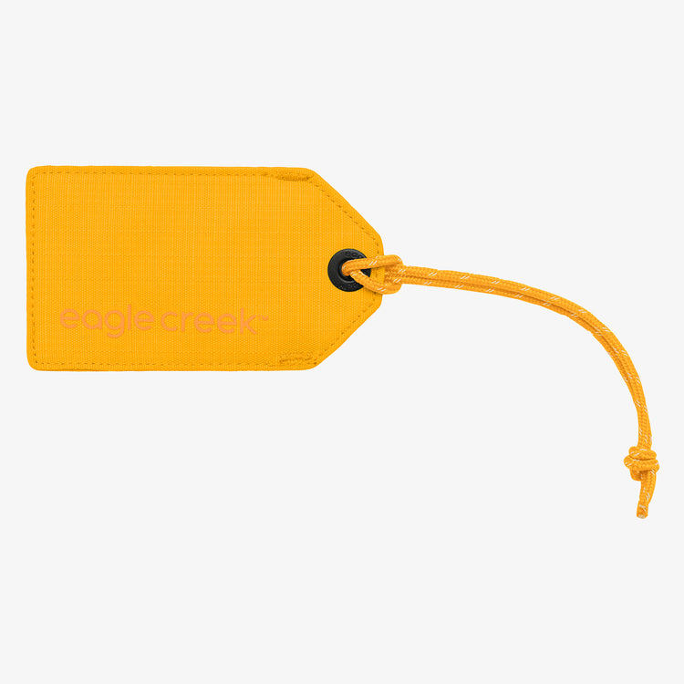 Reflective Luggage Tag - CITRUS ORANGE