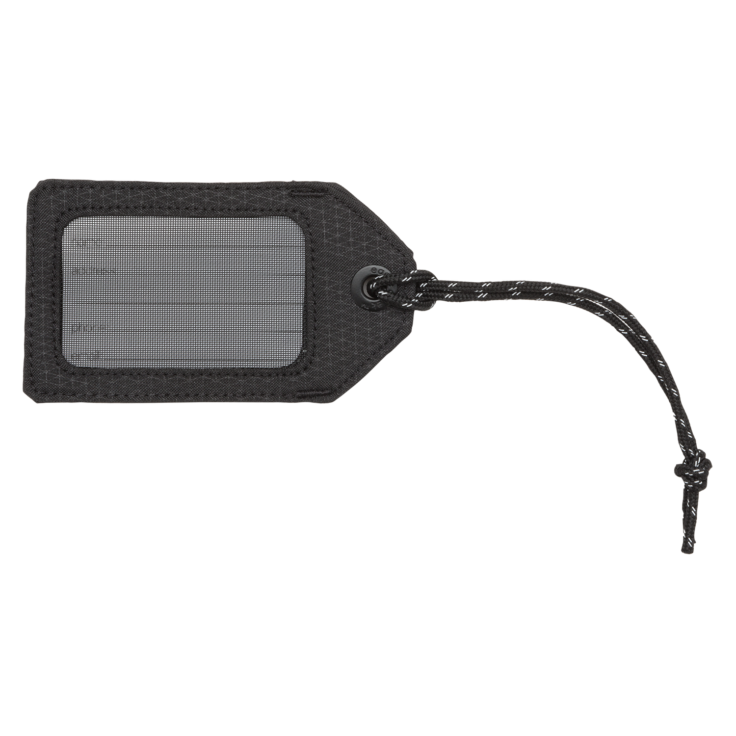 Reflective Luggage Tag - BLACK View 