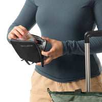 Portefeuille pour passeport RFID Stash - BLACK View 7