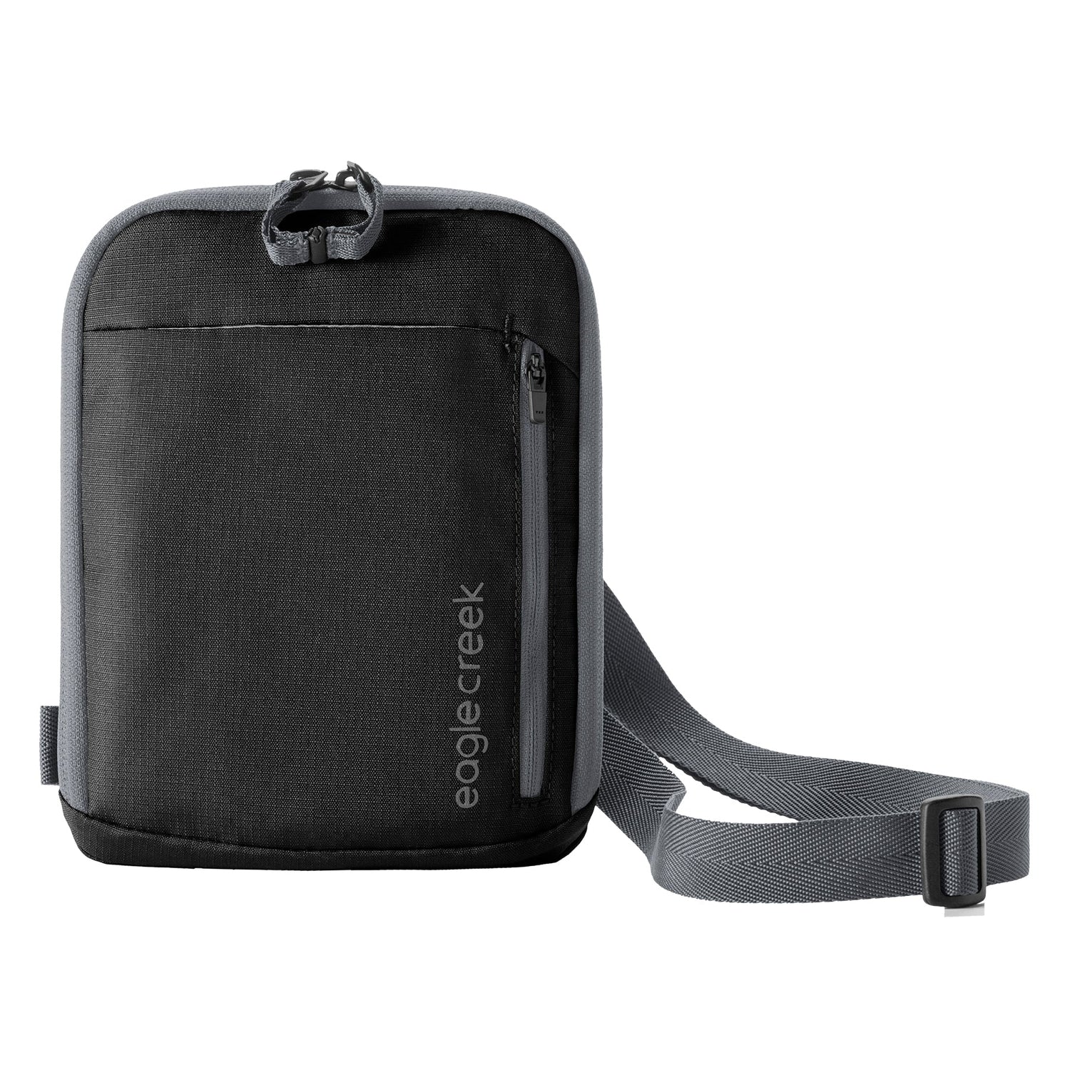 Stash RFID Crossbody Bag - BLACK View 