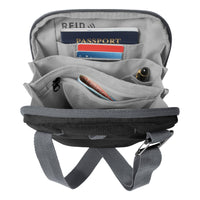 Stash RFID Crossbody Bag - BLACK View 9