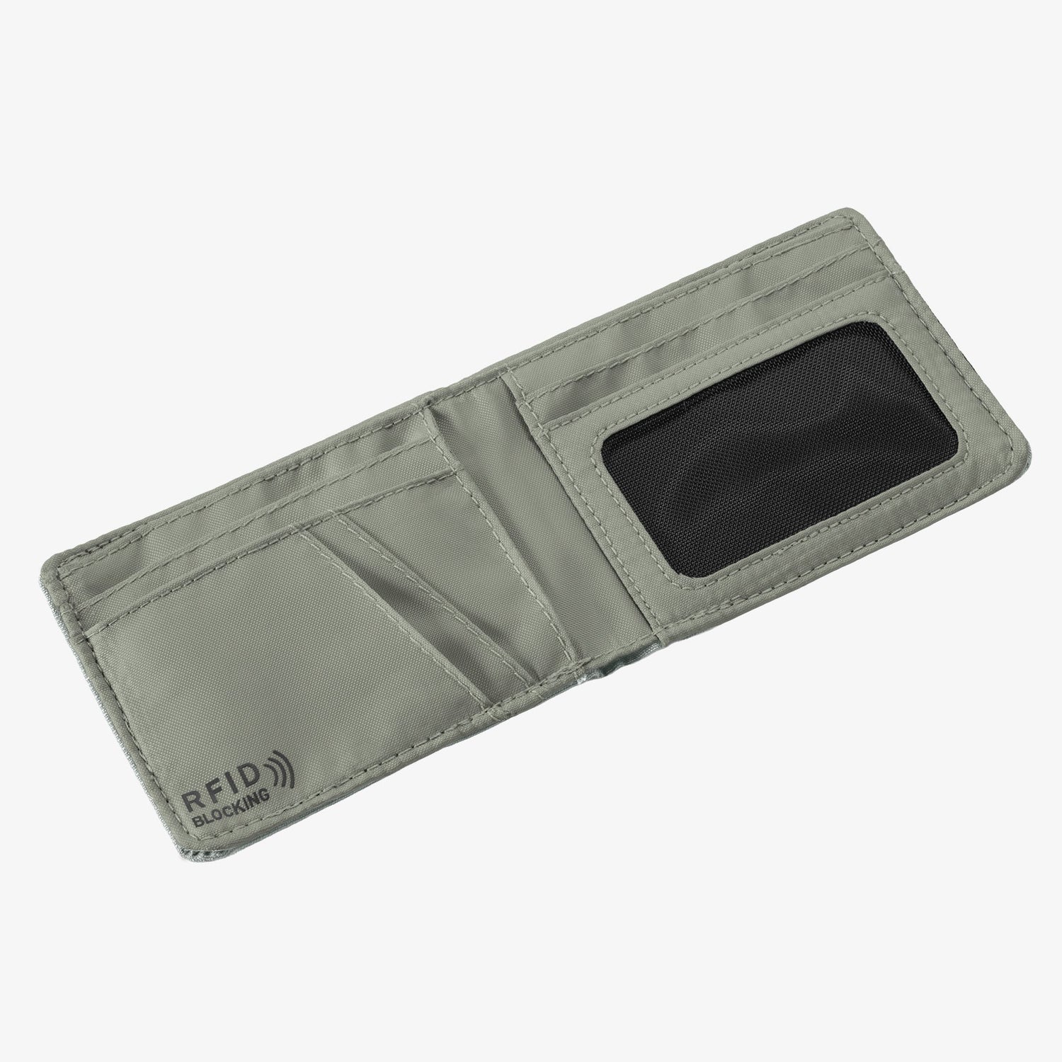 Portefeuille à deux volets Stash RFID - STORM GREY