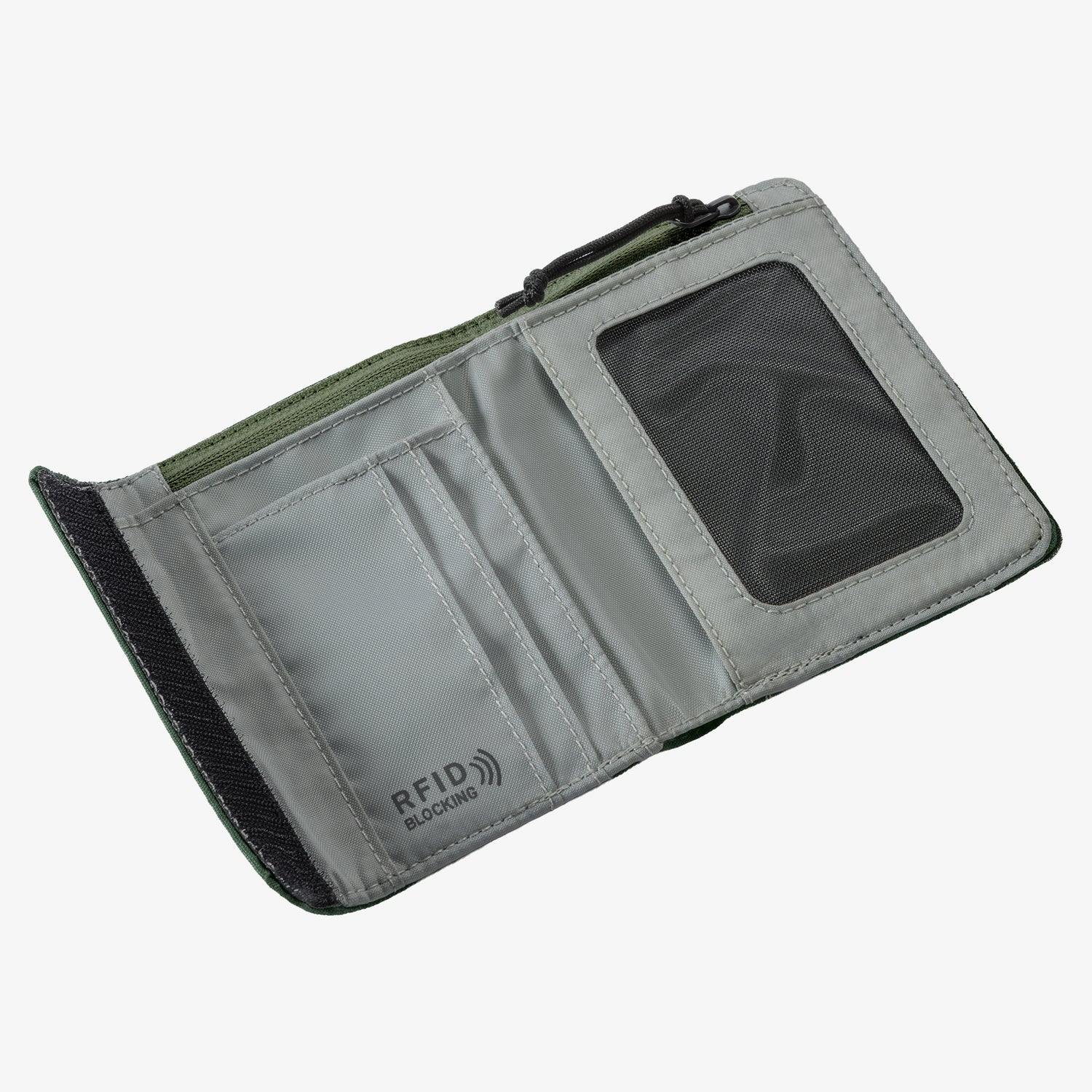 Portefeuille Trifold anti-RFID Stash - GRASS GREEN