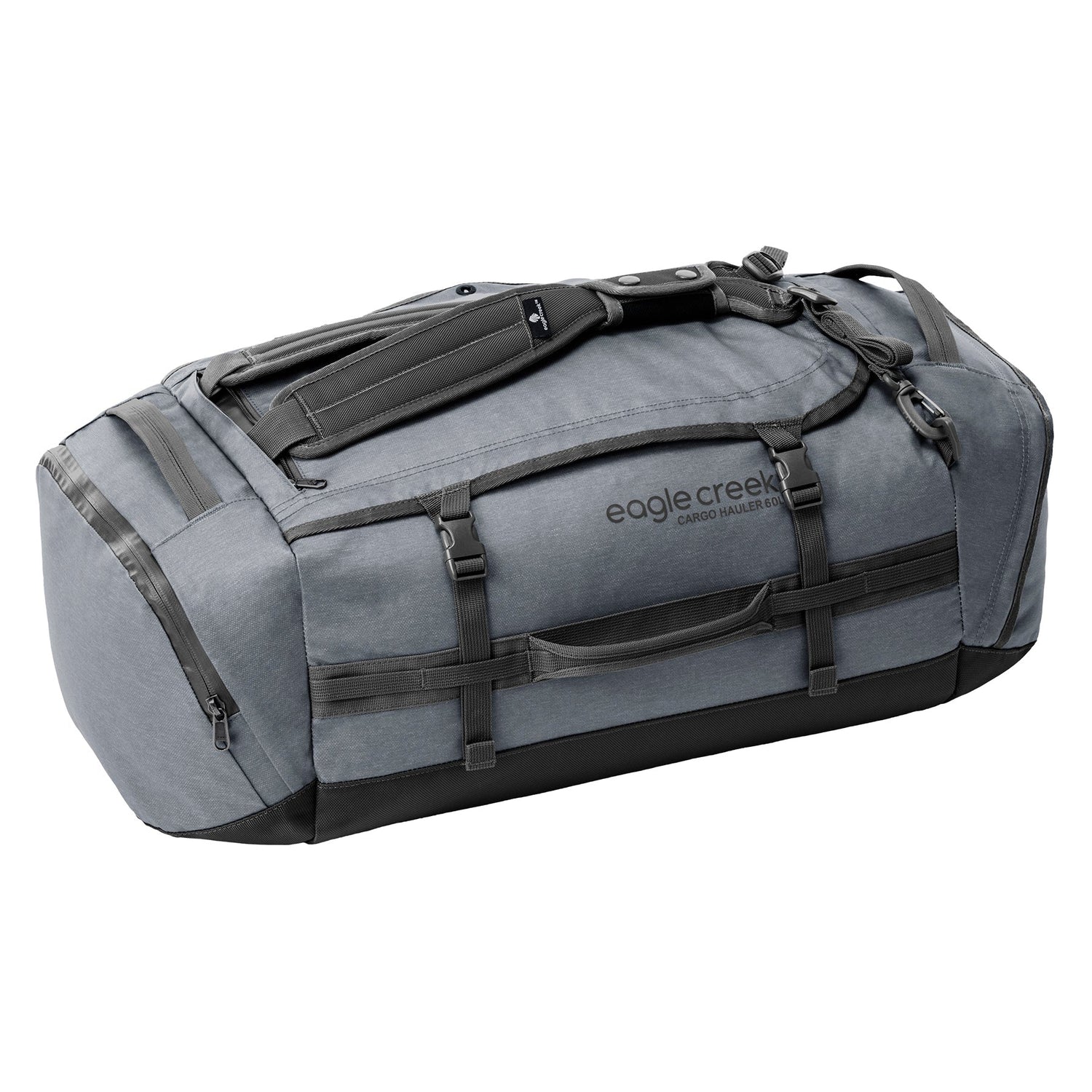 Cargo Hauler 60L Duffel Bag - CHARCOAL View 