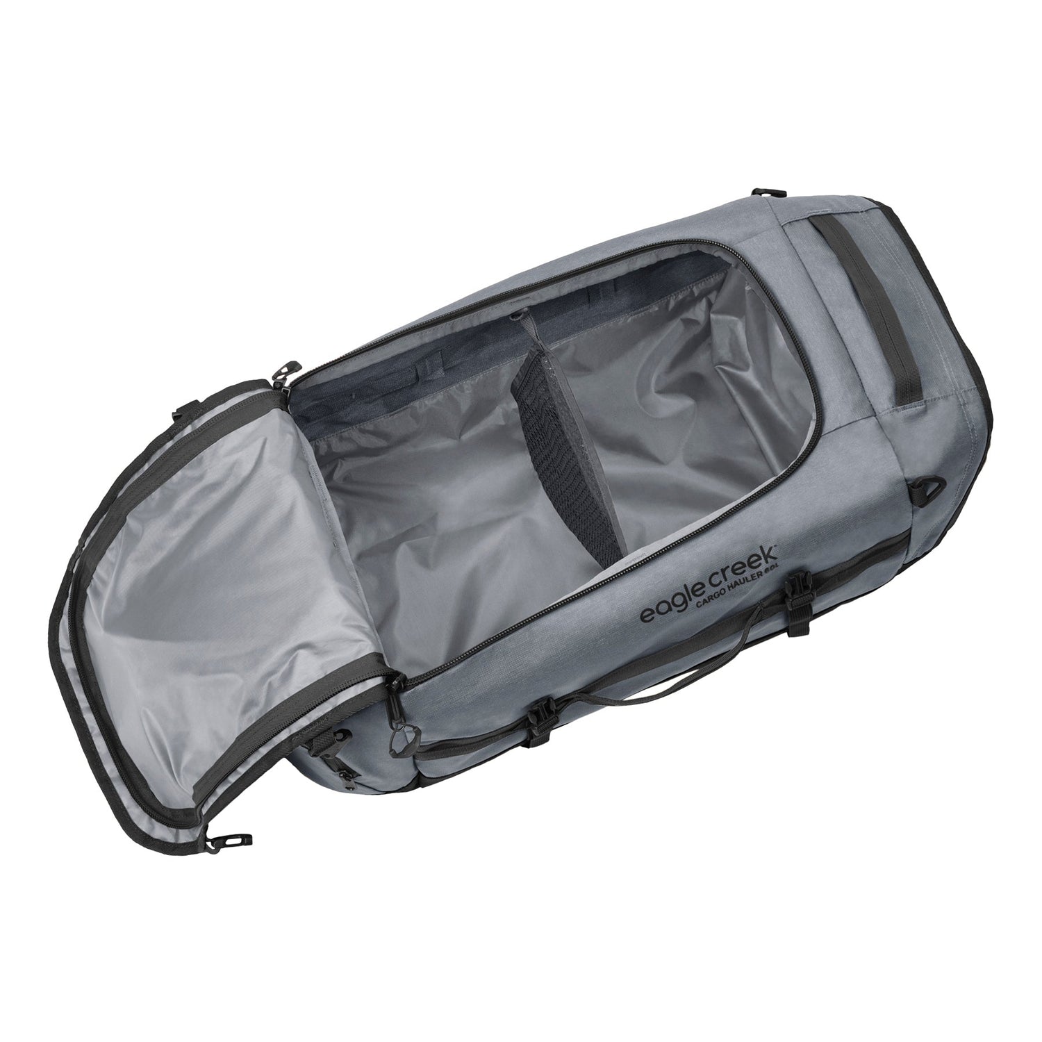 Cargo Hauler 60L Duffel Bag - CHARCOAL View 
