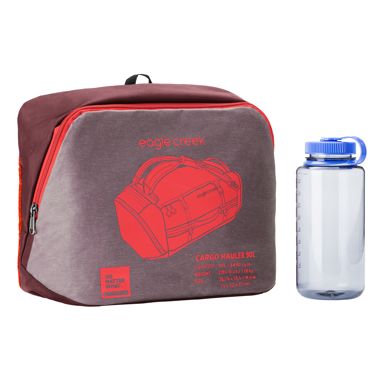 Sac Cargo Hauler Duffel 90L - CURRANT View 