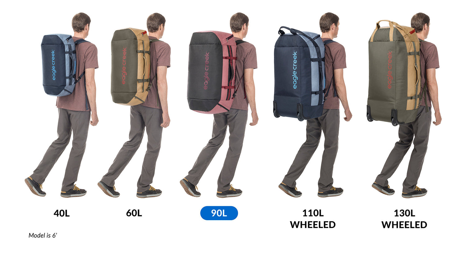 Cargo Hauler 90L Duffel Bag - GLACIER BLUE