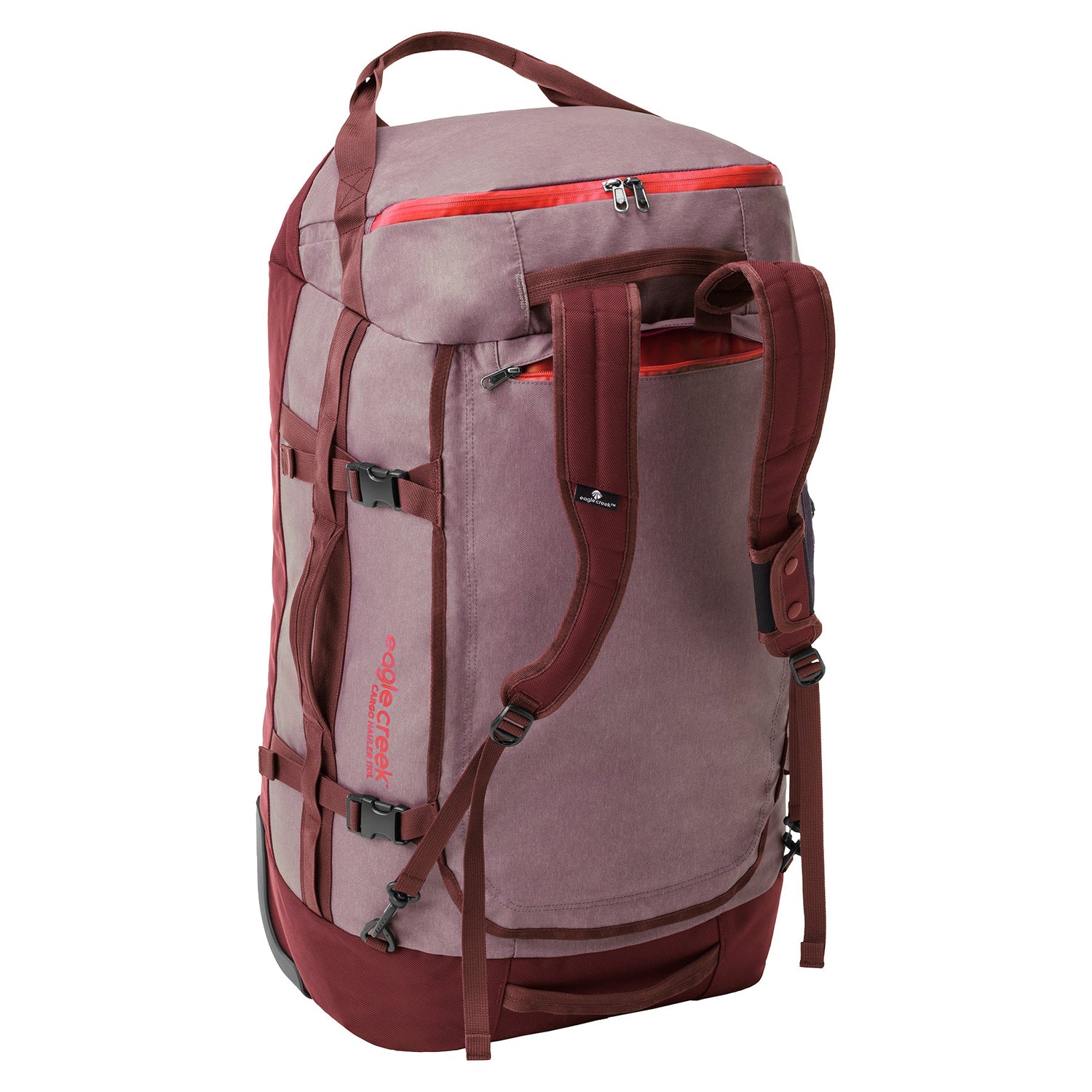 Cargo Hauler 110L Wheeled Duffel Bag - CURRANT View 