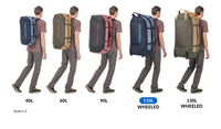 Cargo Hauler 110L Wheeled Duffel Bag - CURRANT View 7