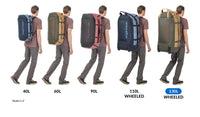 Sac À Roulettes Cargo Hauler 130L - CURRANT View 7
