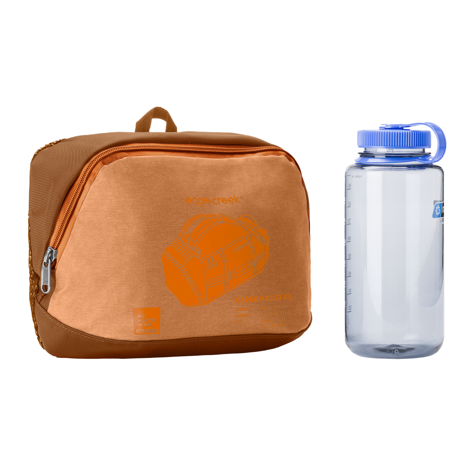 Cargo Hauler 40L Duffel Bag - IRON ORANGE