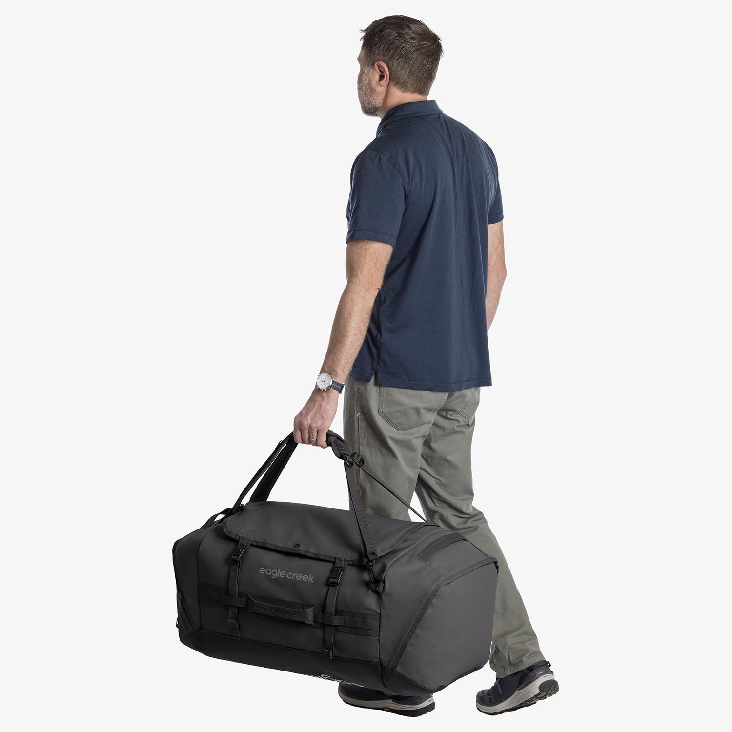 Cargo Hauler 90L Duffel Bag - BLACK