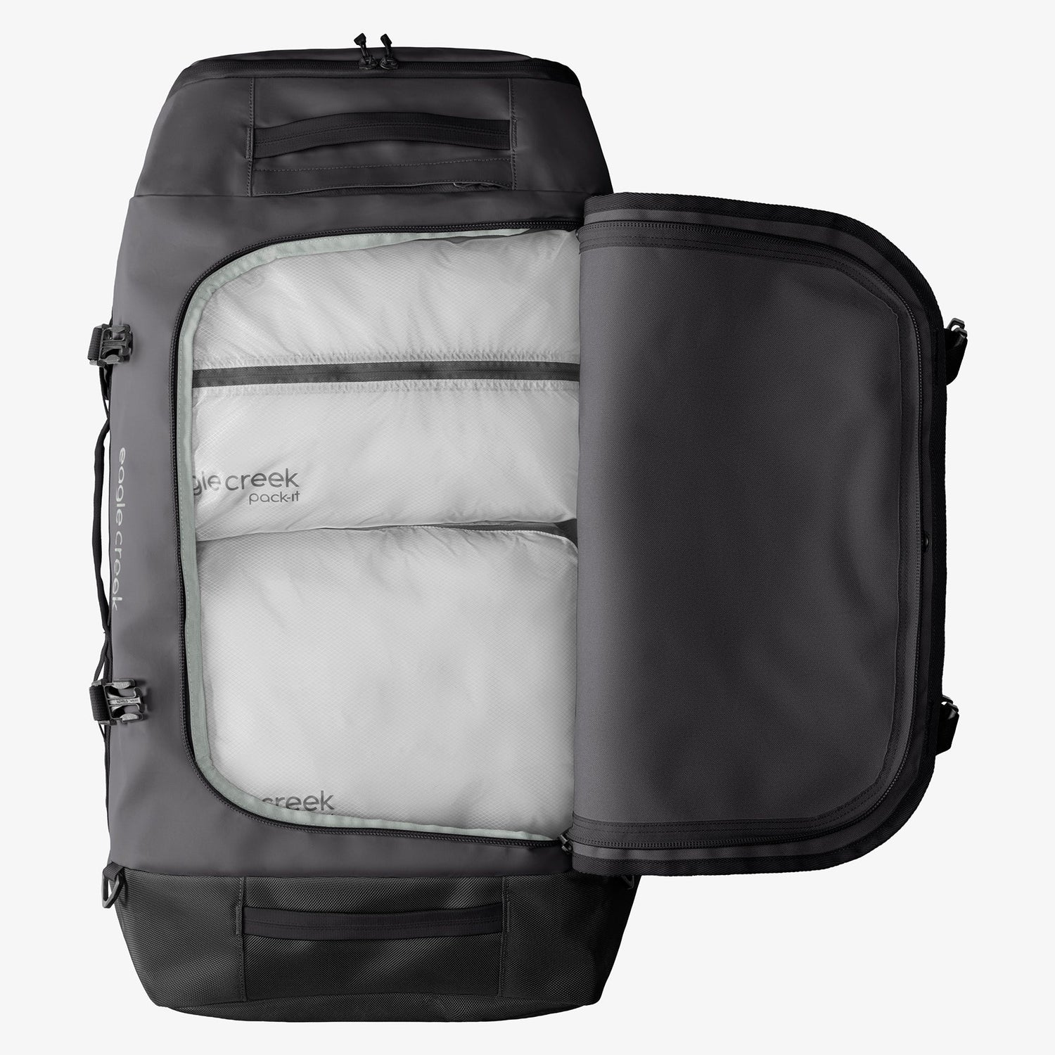 Cargo Hauler 110L Rolling Duffel Bag - BLACK