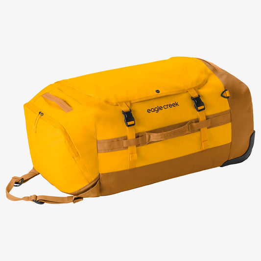 Cargo Hauler 110L Rolling Duffel Bag - CITRUS ORANGE