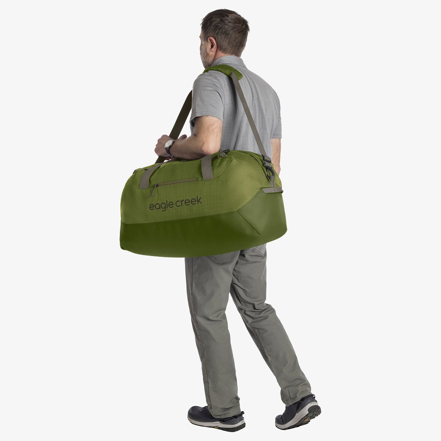 No Matter What 60L Duffel Bag - OLIVE GREEN