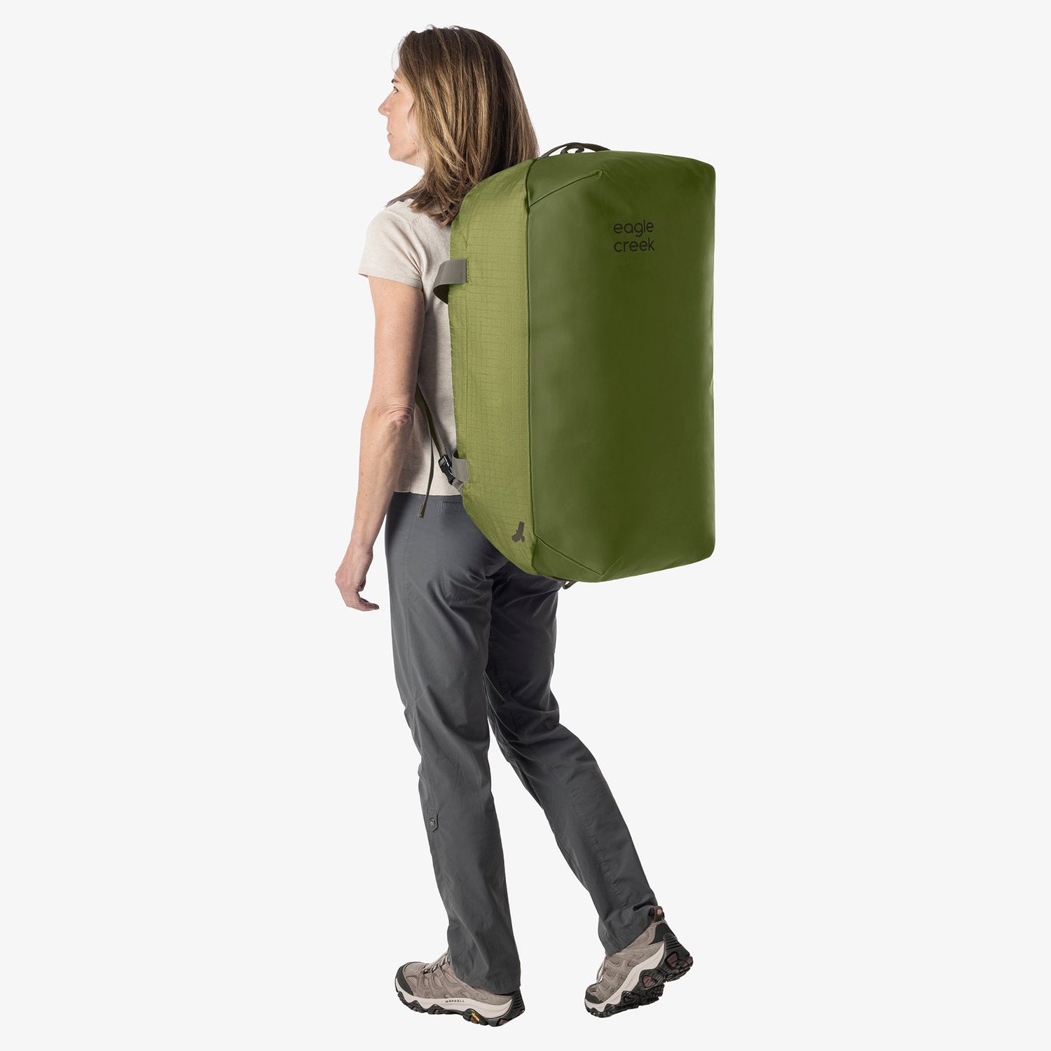No Matter What 90L Duffel Bag - OLIVE GREEN