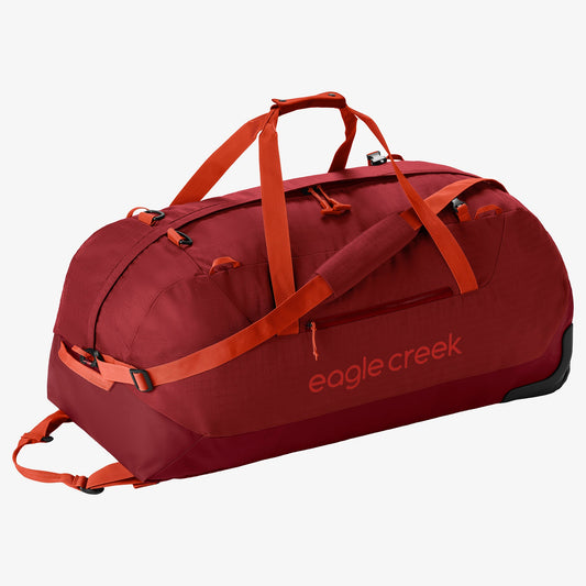 No Matter What 120L Rolling Duffel Bag - CRANBERRY RED