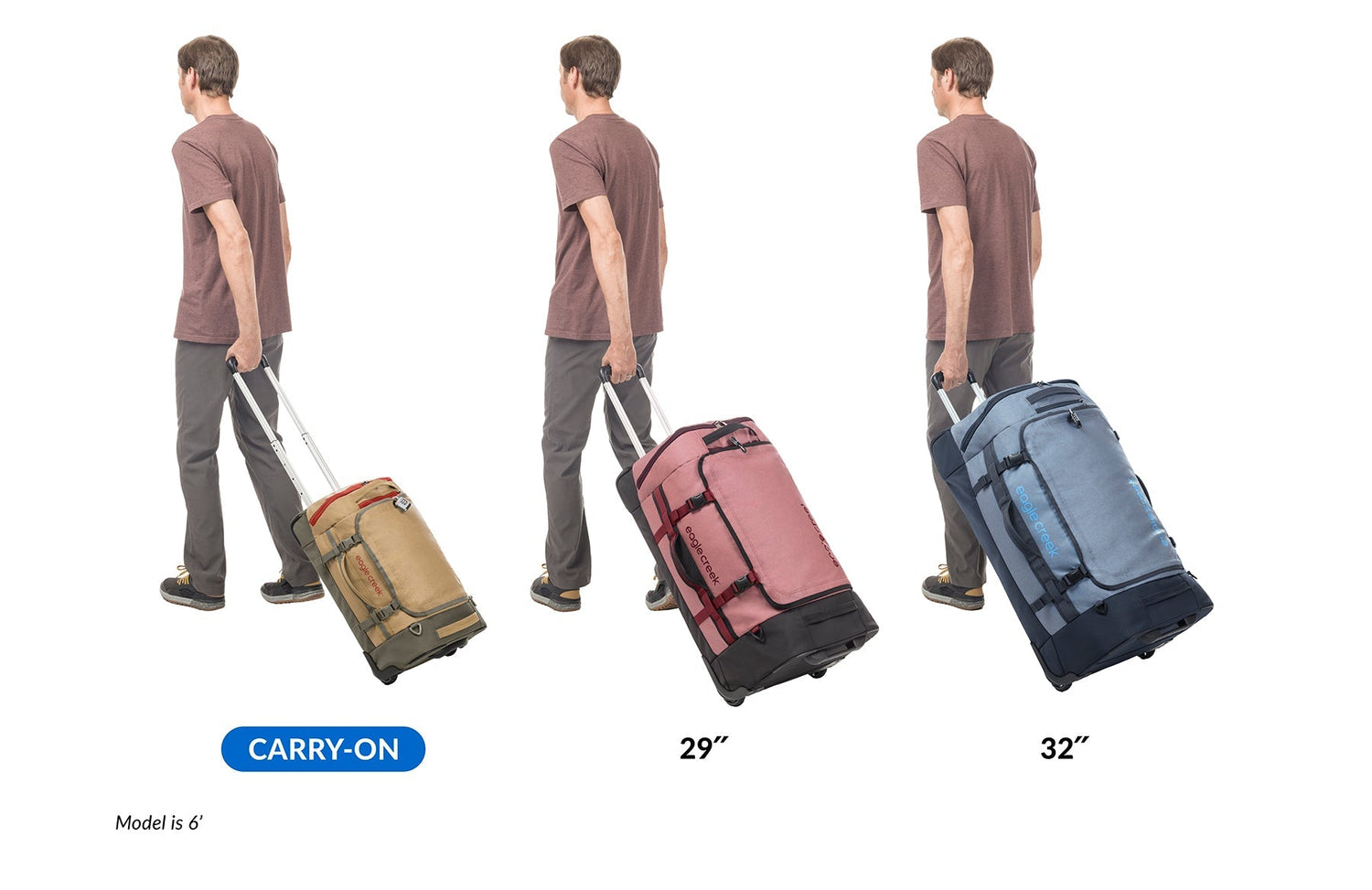 Cargo Hauler XT Wheeled 21.5 International Carry-On Duffel - EARTH RED View 