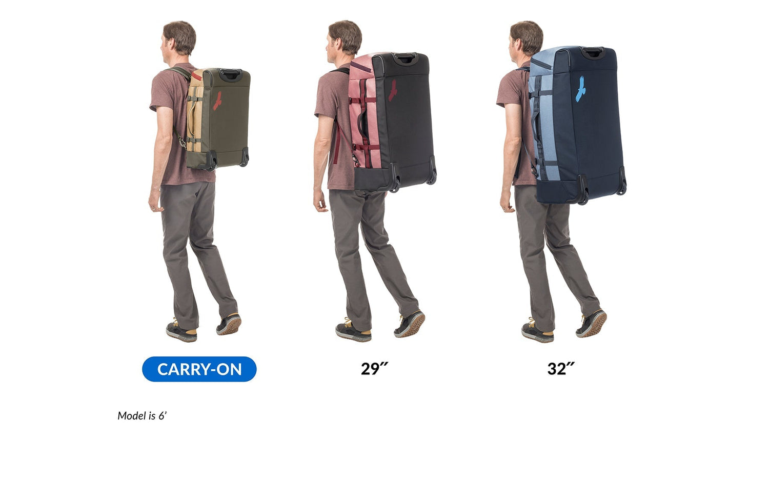 Cargo Hauler XT Wheeled 21.5 International Carry-On Duffel - EARTH RED View 