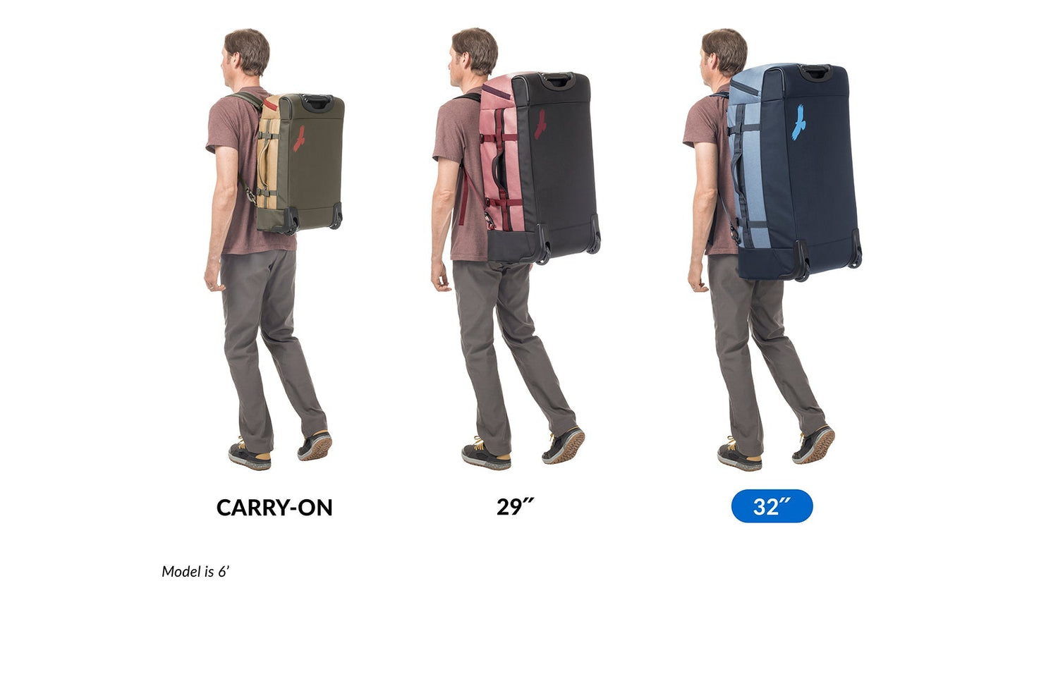 Sac À Roulettes Cargo Hauler XT 32 - EARTH RED View 