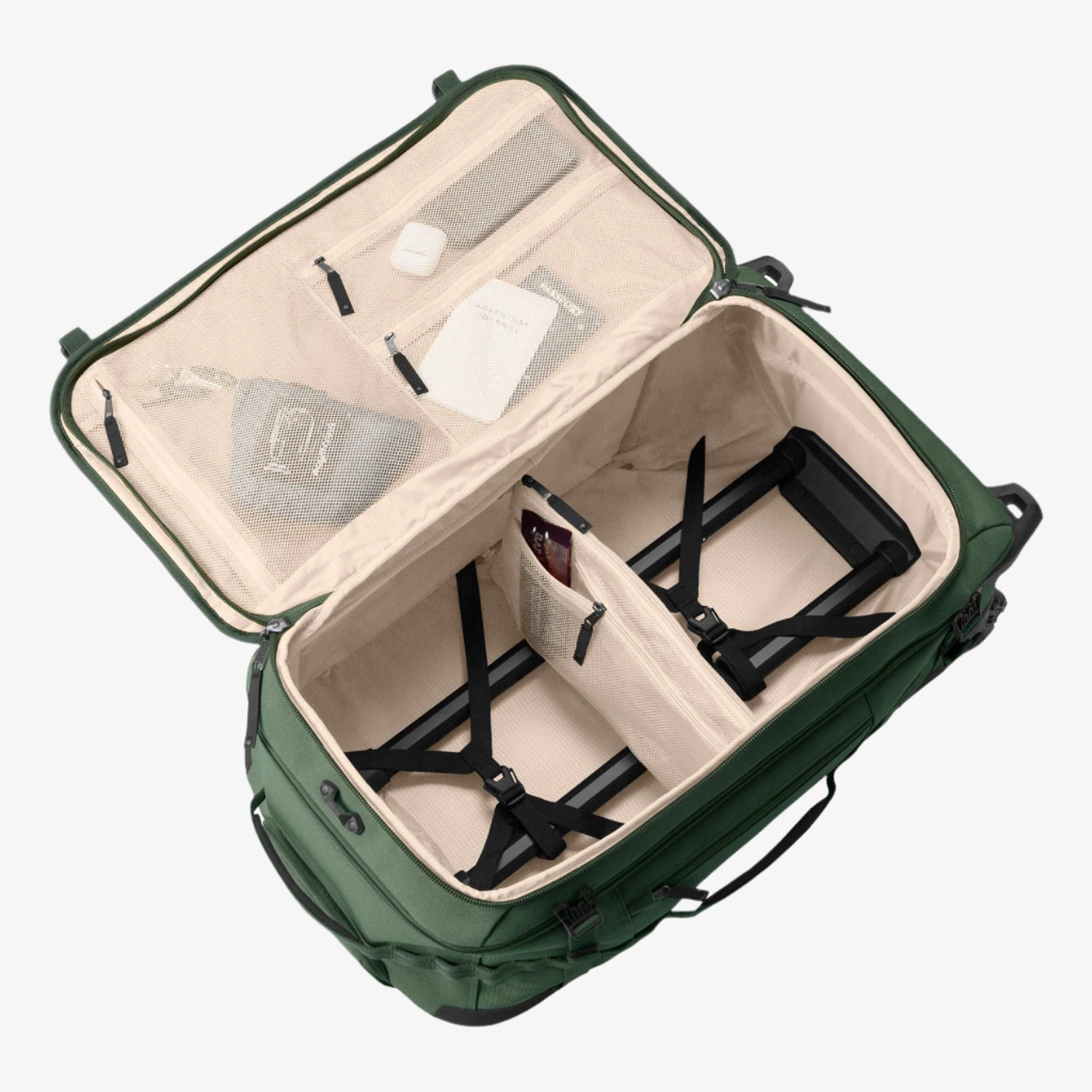Bagage Gear Warrior XE à 2 roues de 27 pouces - JUNGLE GREEN