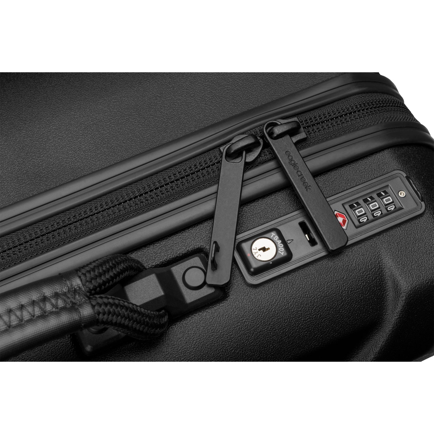 Tarmac 4-Wheel Carry-On Luggage - BLACK View 