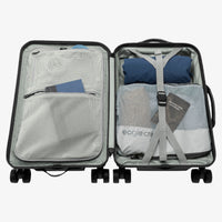 Tarmac 4-Wheel Carry-On Luggage - BLACK View 15