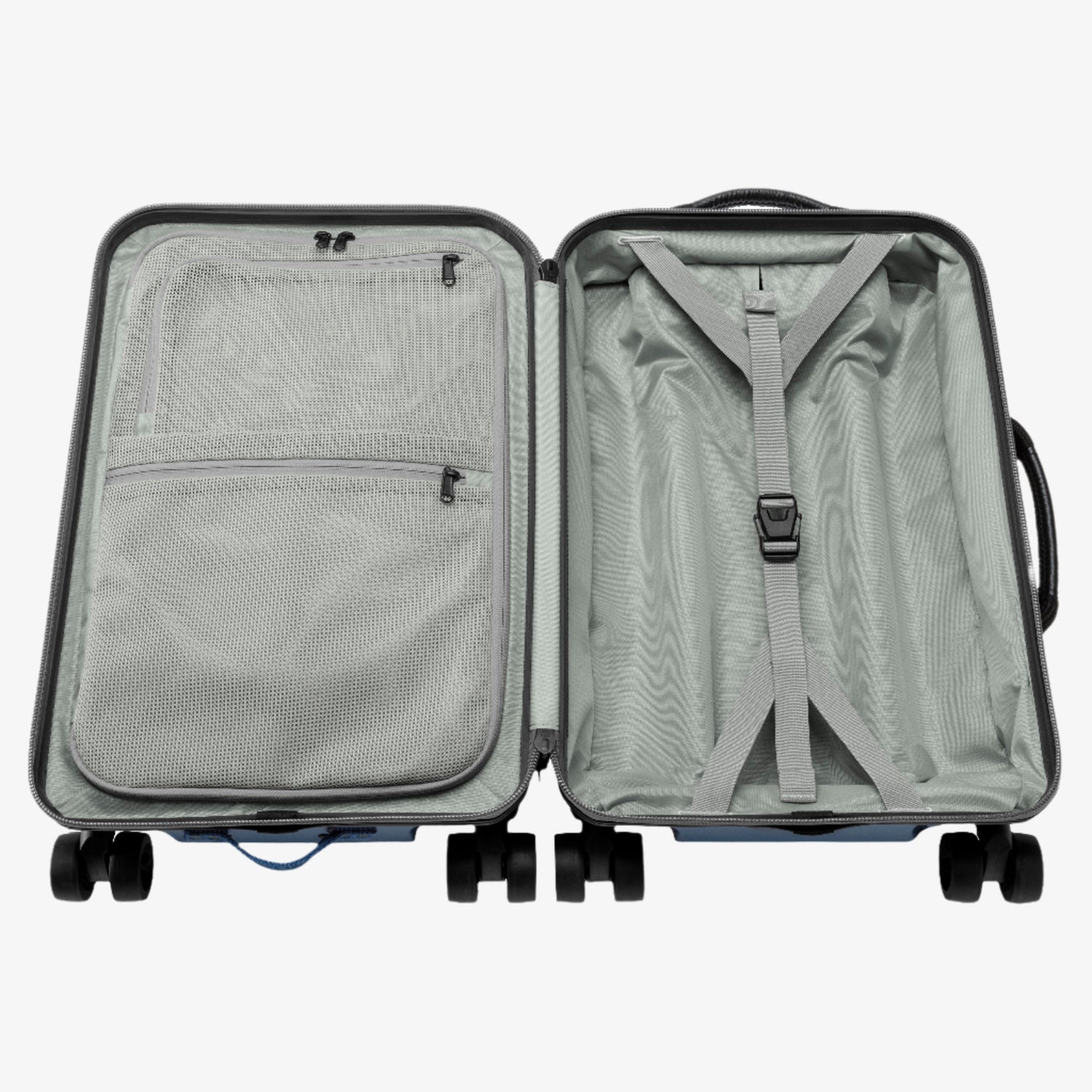 Tarmac 4-Wheel Carry-On Luggage - BLUE JAY View 