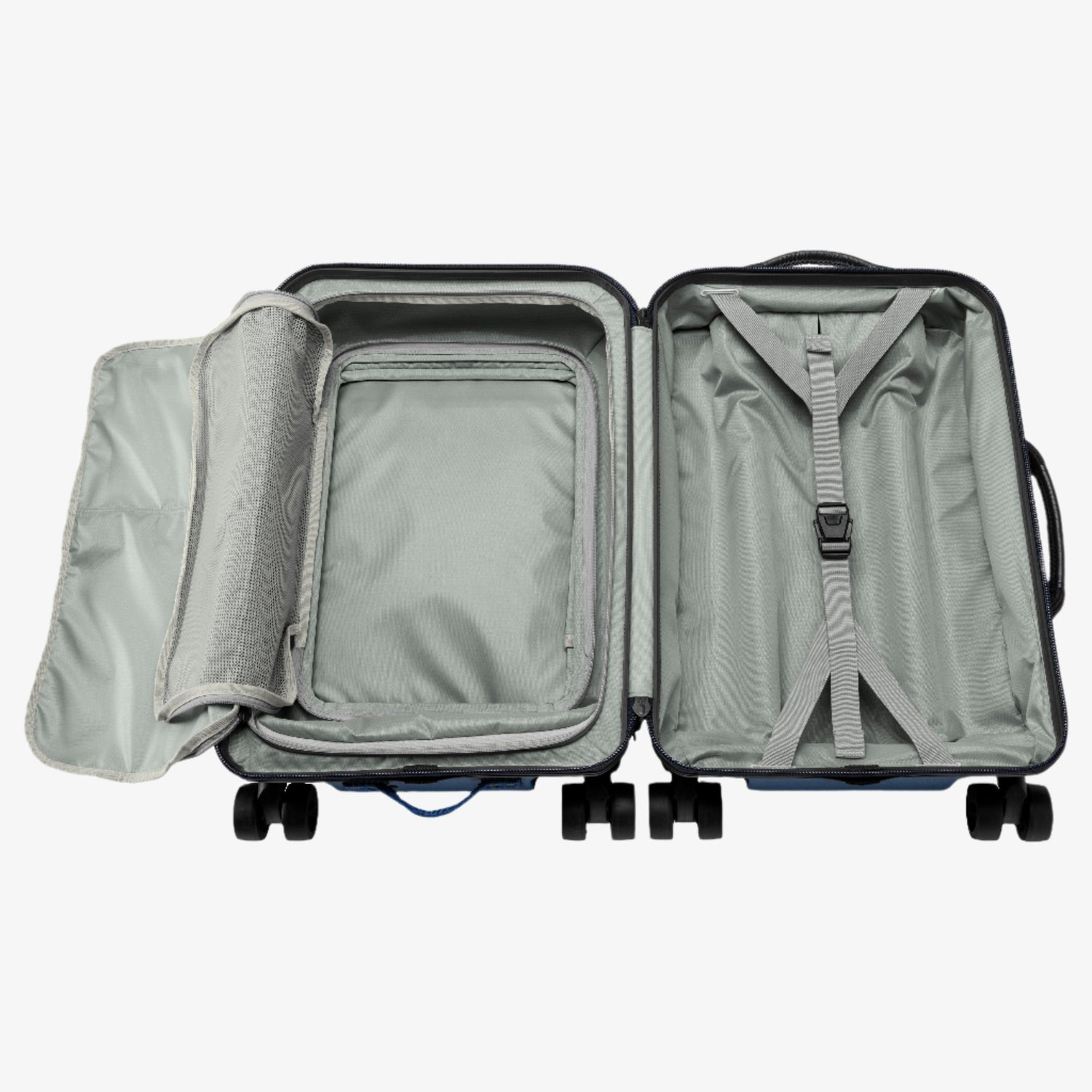Tarmac 4-Wheel Carry-On Luggage - BLUE JAY View 