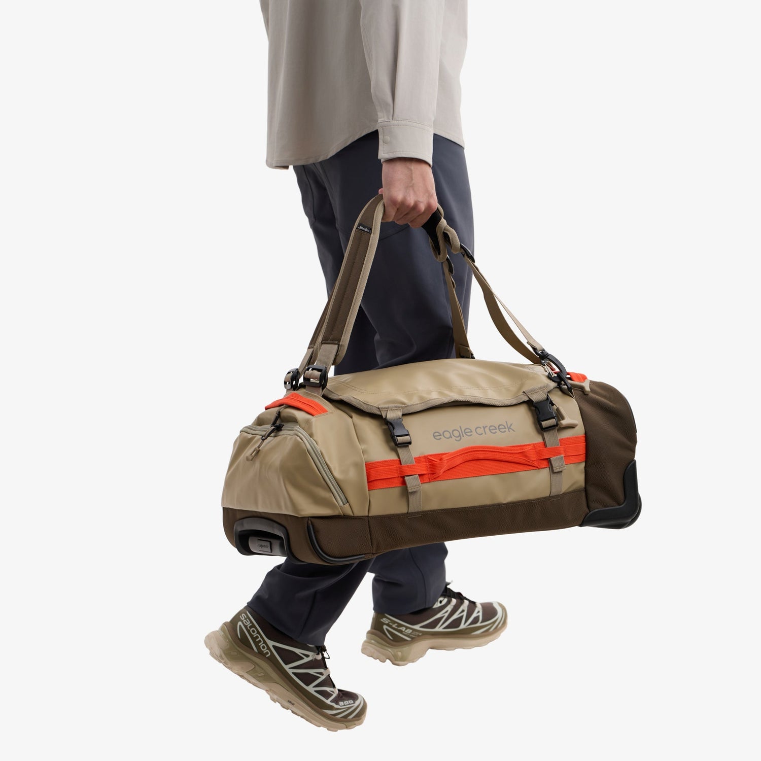 Sac de voyage à roulettes Cargo Hauler XT 21,5 po/32 L - DESERT TAN