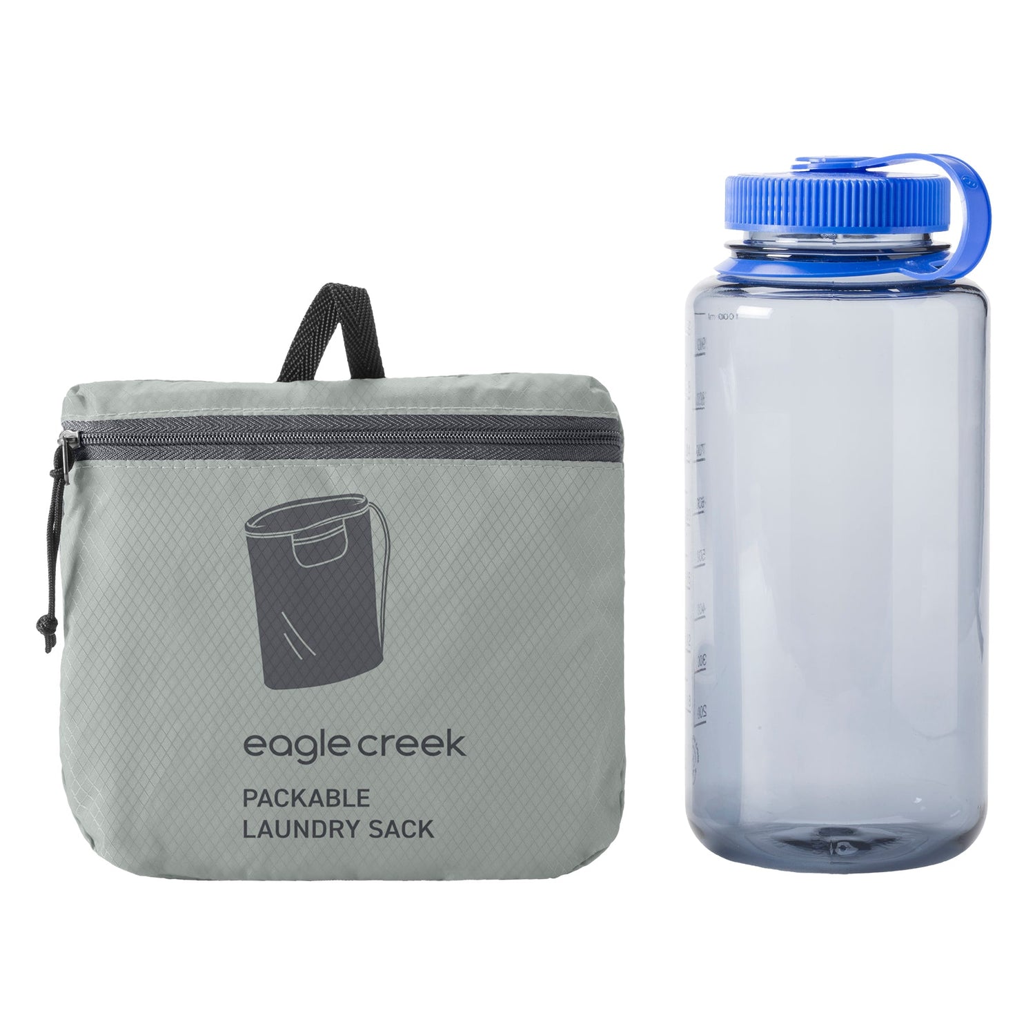 Packable Laundry Sack - STORM GREY