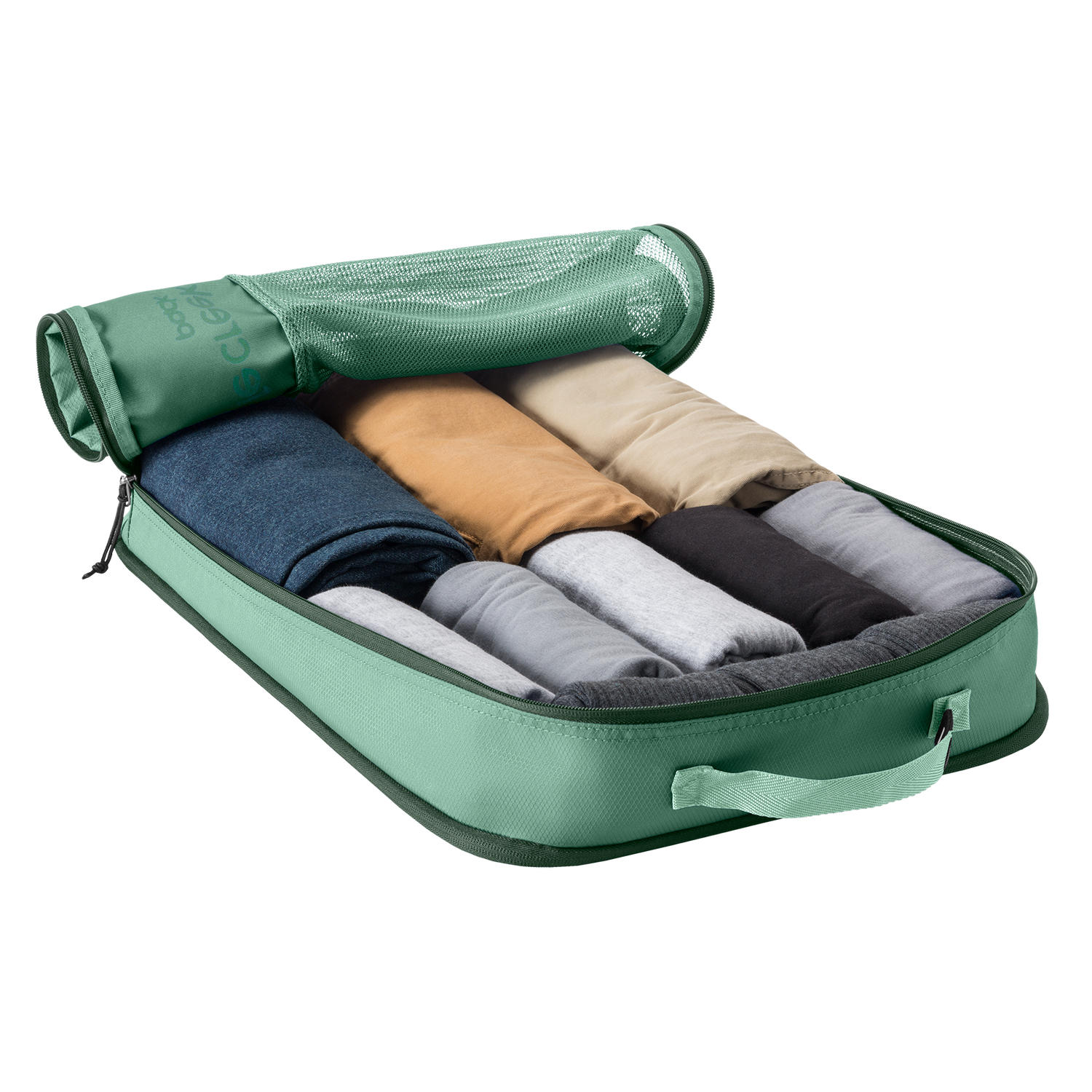 Cube Pack-It® Reveal Expansion L - WILLOW GREEN View 