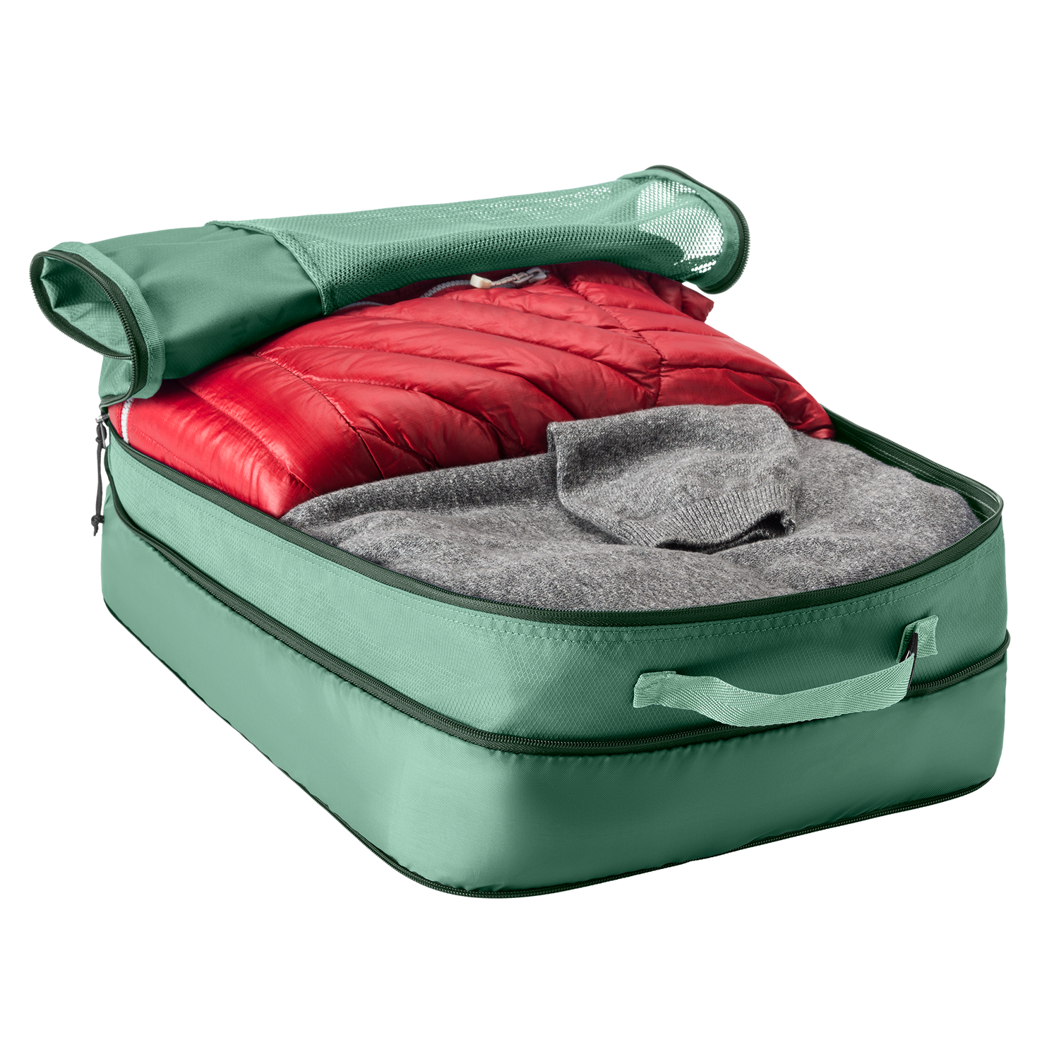 Cube Pack-It® Reveal Expansion L - WILLOW GREEN View 