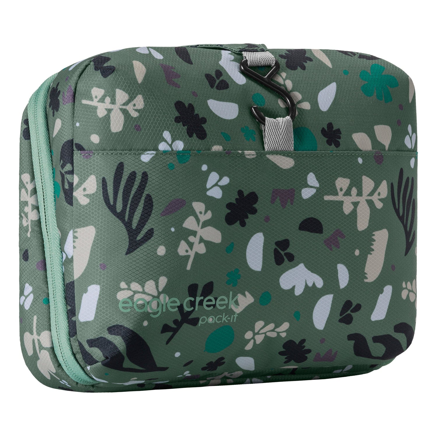 Trousse de toilette suspendue Pack-It® - ROOTS & SHOOTS: DUCK GREEN
