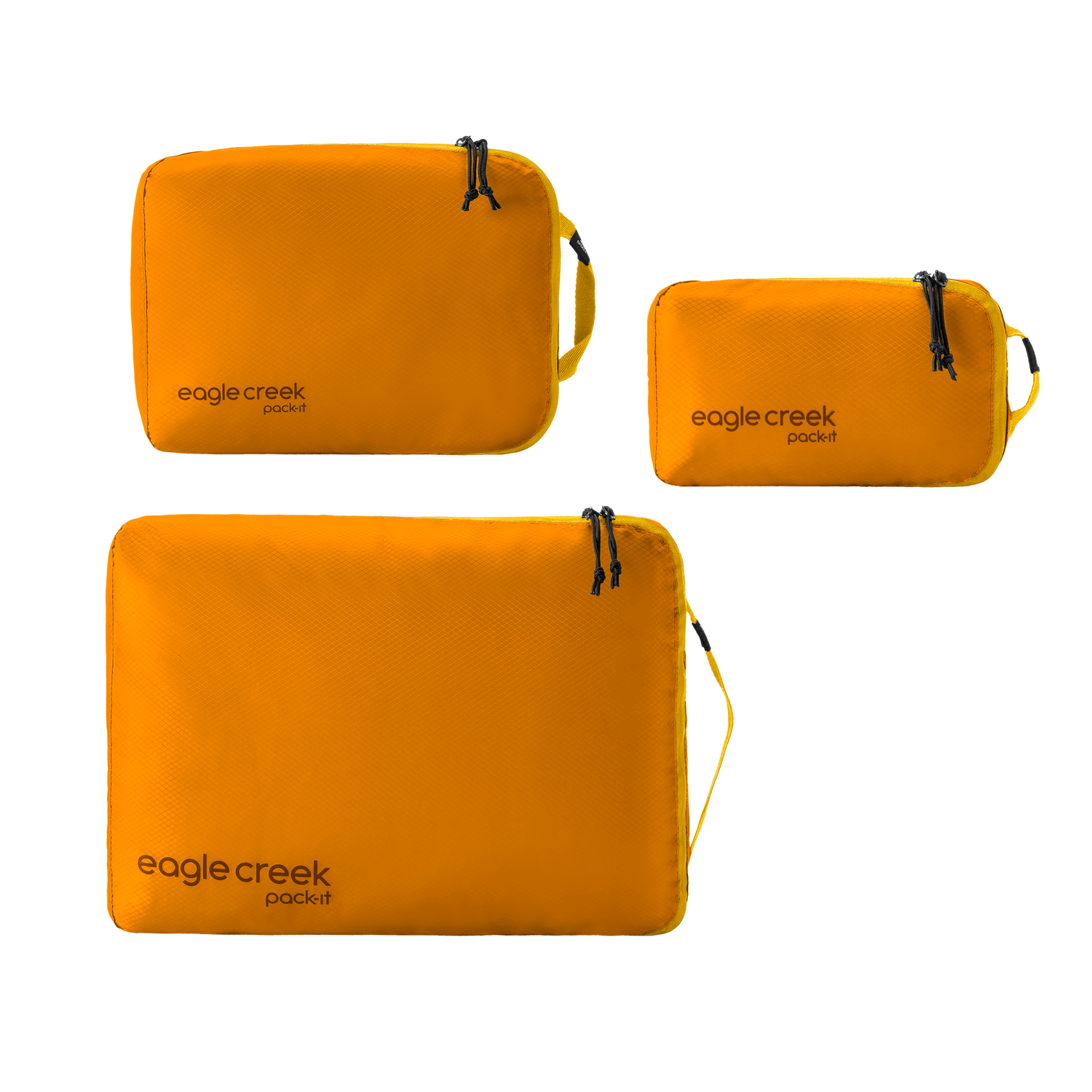 Pack-It® Isolate Cube XS/S/M Set - CITRUS ORANGE
