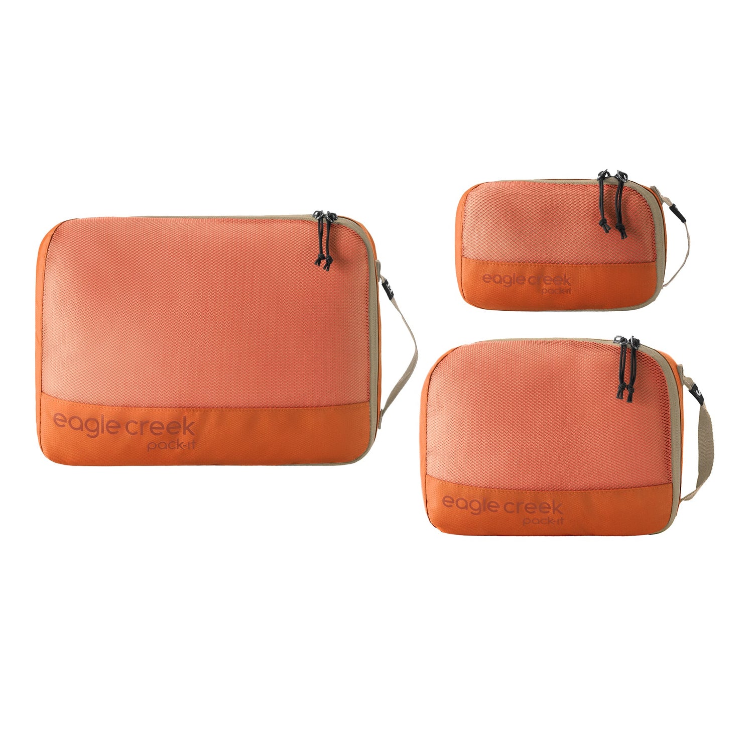 Ensemble de cubes  Pack-It® Reveal XS/S/M - MANDARIN