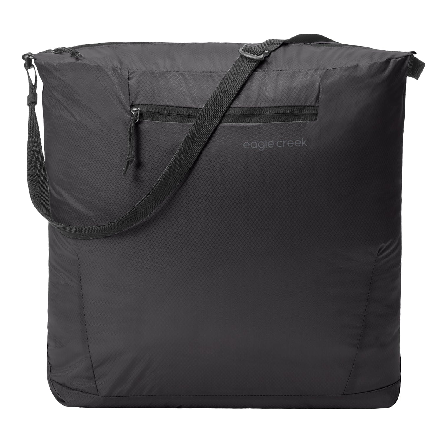 Packable Tote Bag - BLACK View 