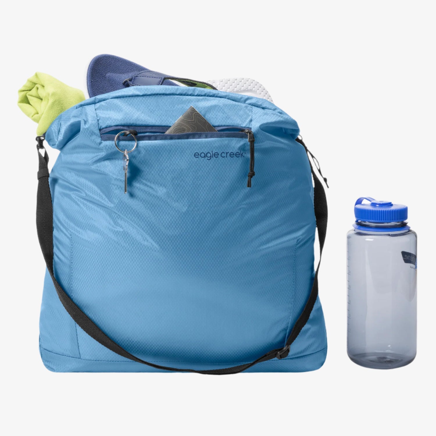 Packable Tote Bag - BLUE DAWN