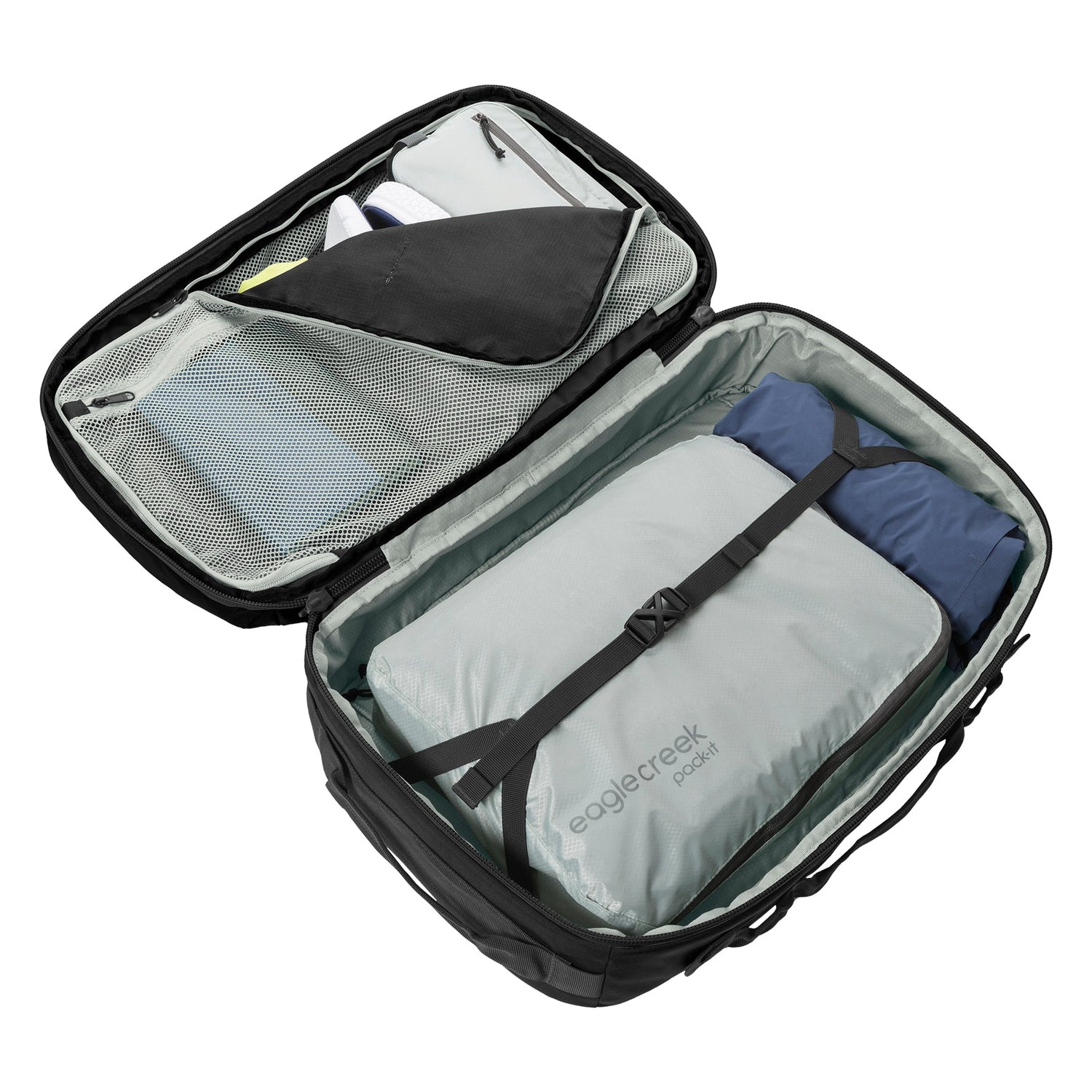 Tour Travel Pack 40L - BLACK View 