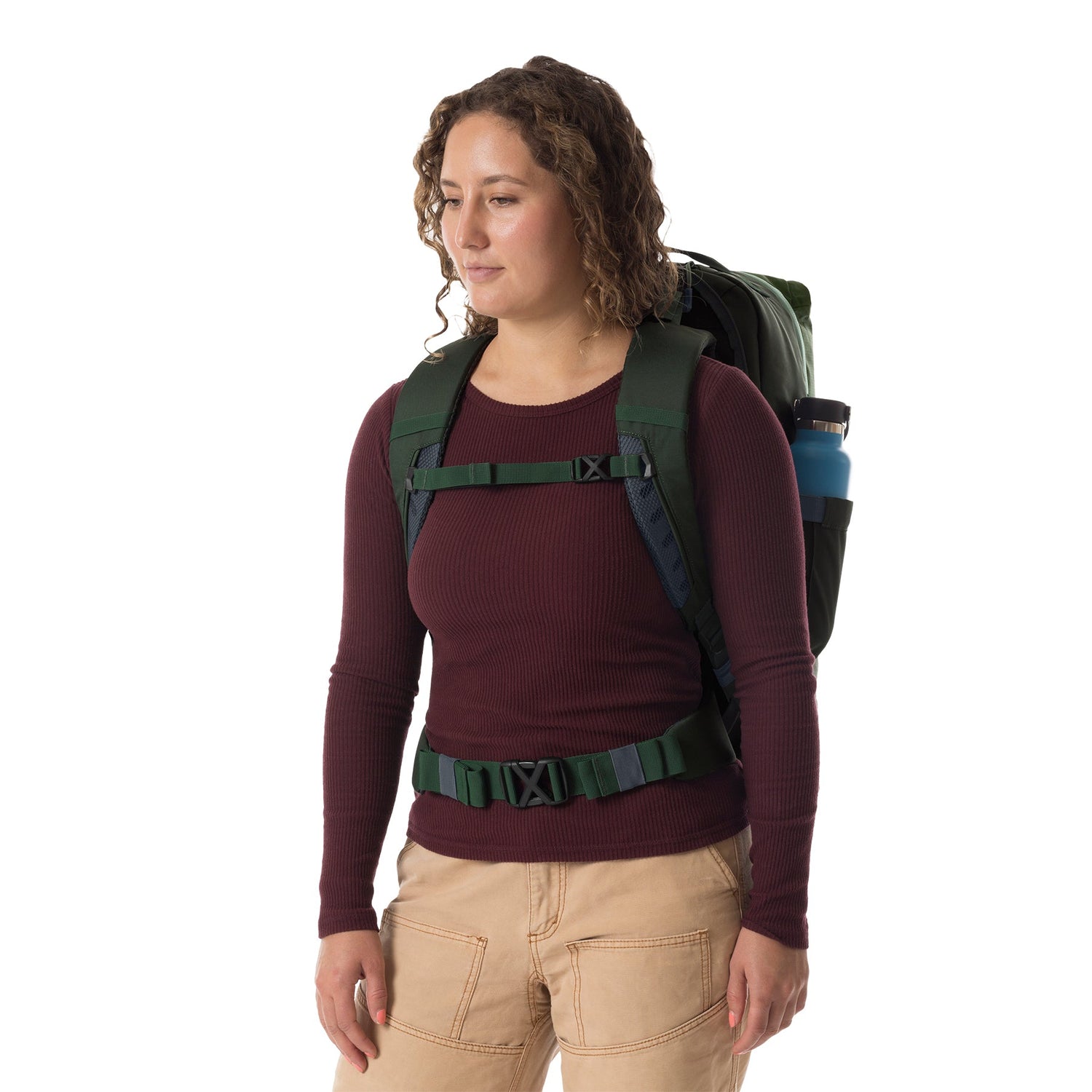 Tour Travel Pack 40L - JUNGLE GREEN View 
